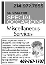 Dallas Special Occasions Directory