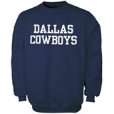 Reebok Dallas Cowboys Navy Blue Coaches Sweatshirt