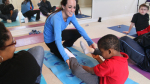 Local Yoga Therapist Works with Special Needs Children