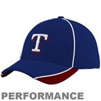 New Era Texas Rangers Royal Blue 2010 Official Batting Practice Flex Fit Performance Hat