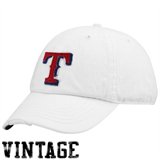 Twins '47 Texas Rangers White Franchise Patton Fitted Hat