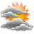 Mostly cloudy and breezy