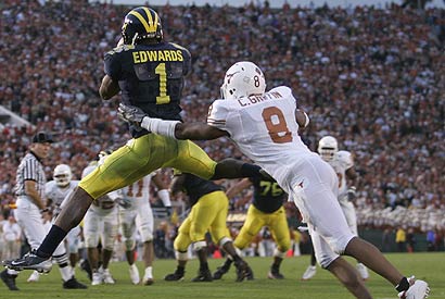 Is it possible Texas and Michigan could be conference opponents in the future ... in the Big Ten?