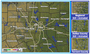 Dallas Regional Weather Radar