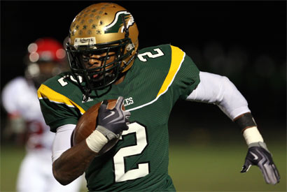 DeSoto senior running back Marcus Murphy 