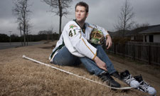 Brent Krahn, a goalie for the Dallas Stars' minor league affiliate, hopes to get another shot at the NHL.