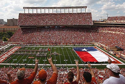 In the 2008-09 academic year, Texas far and away led the nation in athletic revenue with $138.4 million.