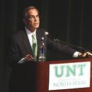 UNT chancellor dodges questions about Gretchen Bataille's resignation