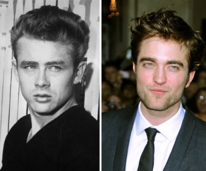 James Dean and Robert Pattinson