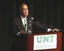 UNT chancellor dodges questions about Gretchen Bataille's resignation