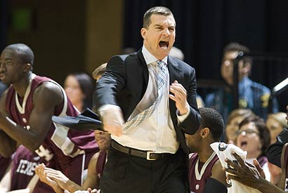 Mark Turgeon is trying to guide the Aggies to the third NCAA Tournament berth in his three seasons at A&M.