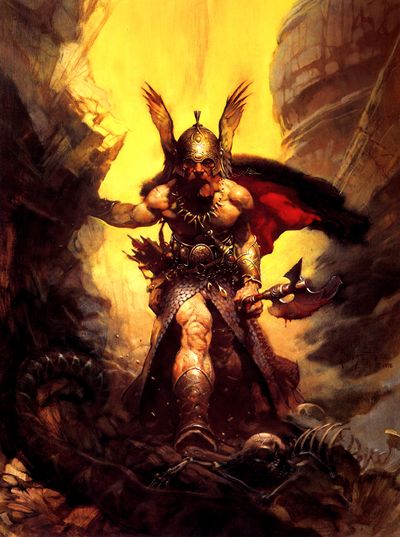 Frank Frazetta Dark Kingdom