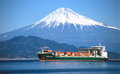 cargo ship by mount fuji.JPG