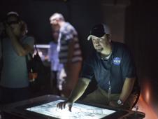 NASA Exhibits Manager Dustin Hitt