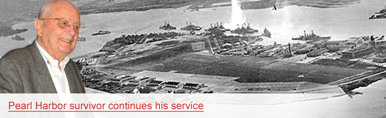 Pearl Harbor survivor continues his service