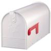 Standard Size White Galvanized Steel Rural Mailbox