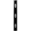 Black and Stainless Steel Under-Cabinet LED Linkable Light Fixture