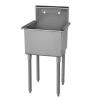 Stainless Steel Single Compartment Scullery Sink