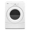 6.7 cu. ft. Electric Dryer in White