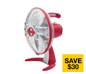 Hunter 12 in. Retro Oscillating Fan