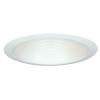 6 in. White Airtight Baffle Trim (T49)