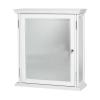 20 in. Surface-Mount Multi-View Mirrored Medicine Cabinet in White