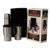 3-Piece Stainless-Steel Travel Mug Set with Bag