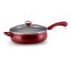 Signature Porcelain 5 Qt. Covered Saute Pan