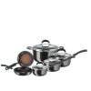 Ultimate Hard Enamel 12-piece Cookware Set