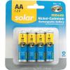 (Pkg Of 4) Nicad Rechargeable Batteries