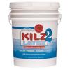 2 LATEX 5 Gallon White Pigmented Interior/Exterior Water-Based Sealer-Primer-Stainblocker