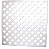 1/4 in. x 4 ft. x 4 ft. Clover Lattice Decor Panel