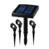 3-Pack Spot Solar Light - Black