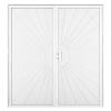 Solana 72 in. x 80 in. White Double Security Door