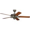 58 In. Meeting Street Collection Antique Pewter Ceiling Fan