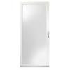 3000 Series 36 in. White Fullview Storm Door with Nickel Hardware