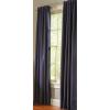 54 in.x 95 in. Wrought Iron Intrlnd Taffeta Back Tab Panel