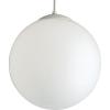 1-Light 40 in. Hanging White Pendant