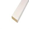 1 in. x 2 in. x 8 ft. S4S P2 Primed Medium Density Fiberboard