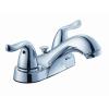 Constructor 4 in. 2-Handle Low-Arc Bathroom Faucet in Chrome