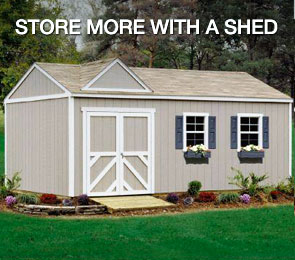 Store More with a Shed