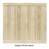 8 Linear ft. Maple Tongue and Groove Wainscot Paneling