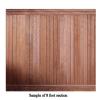 8 Linear ft. Cherry Tongue and Groove Wainscot Paneling