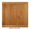 8 Linear ft. Red Oak Tongue and Groove Wainscot Paneling