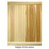 8 Linear ft. Hickory Tongue and Groove Wainscot Paneling