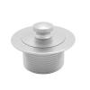 2-13/16 in. Lift and Turn Bath Plug in Satin Nickel