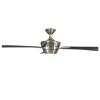 52 In. Principle Brushed Nickel Finish Ceiling Fan