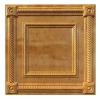 2 ft. x 2 ft. Coffer Muted Gold Lay-in Ceiling Tile