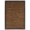 Rustic Blocks Multi 7 ft. 8 in. x 5 ft. 5 in. Area Rug