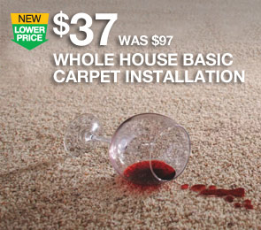 $37 Carpet Installation